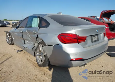 2018 BMW 430I Gran Coupe из США, поврежденный, VIN WBA4J1C54JBG80244